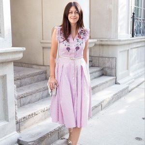 Zara button up dress